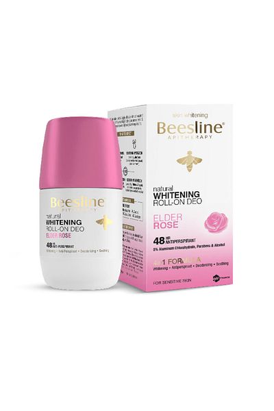 Beesline Roll-On Deodorant Whitening - Rose Scent