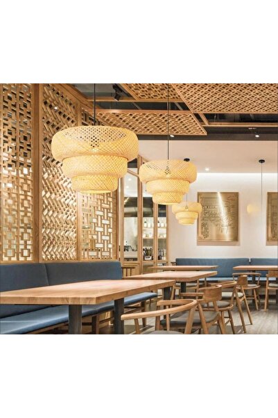 KARAZ Single bamboo chandelier