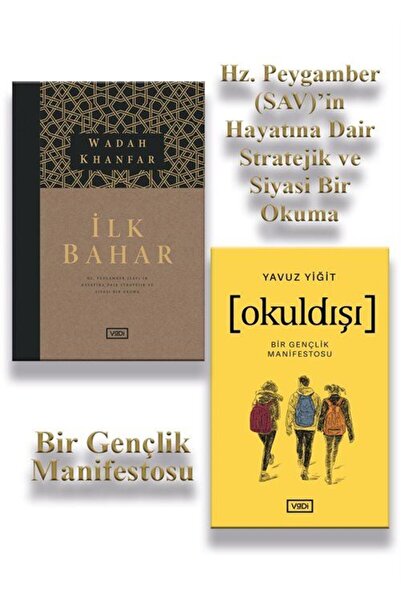 Vadi Yayınları İlk Bahar & Okuldışı - Bir Gençlik Manifestosu (2 Kitap Set)