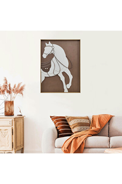 homez abstract horse canvas wall art 90*120*5cm