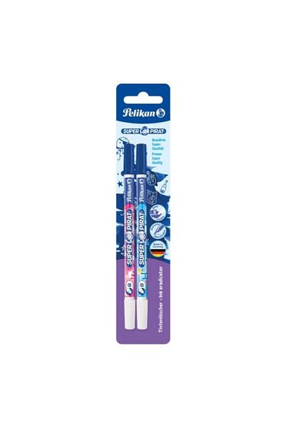 Pelikan Marker corector Pirate S, vârf B, material plastic, culori asortate, set de 2, blister