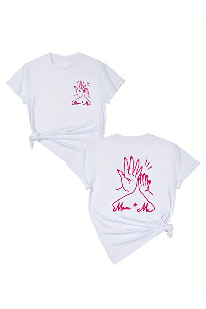 SVART WEAR Set de tricouri pentru mama fiica High Five tricou Twin Mother Daughter Kid (PRET SOLITOR)
