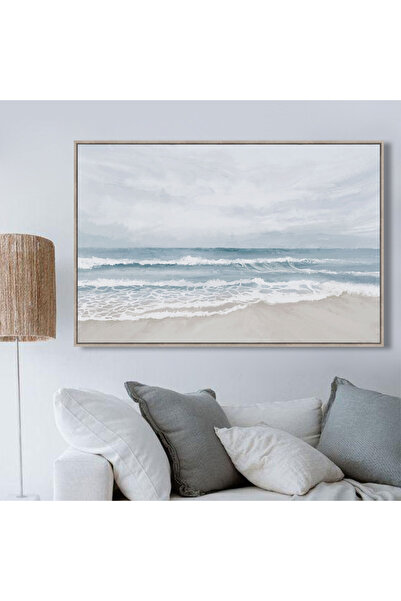 homez لوحة فنية جدارية مؤطرة من القماش مقاس 40*80*4 سم