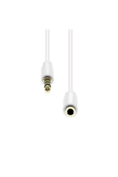 ProXtend Cablu prelungitor subțire cu 4 pini, alb, 0,5 m, M4EXS-005W