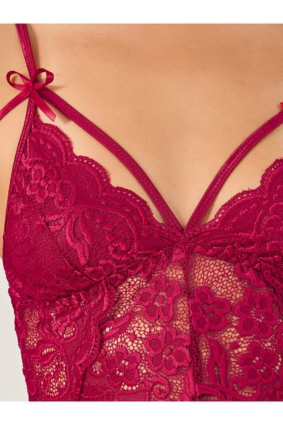 Styli Lace Babydoll Lingerie