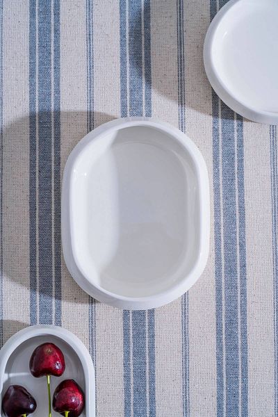 ACAR Rumi Oval Boat Plate - 13 cm