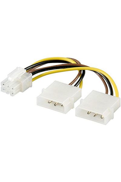 MicroConnect PCI Express cu 4 pini - 6 pini