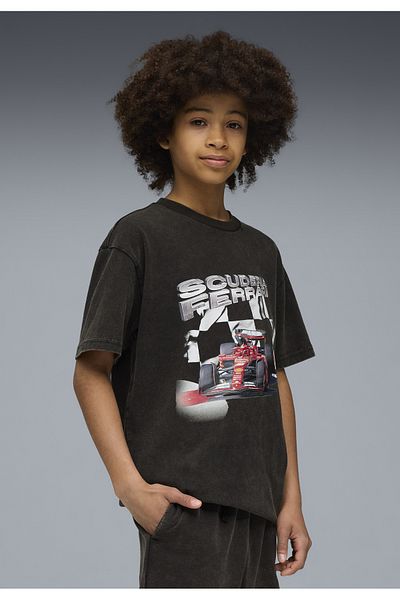 Puma Scuderia Ferrari Sportswear Car Graphic T-shirt Νεανικό