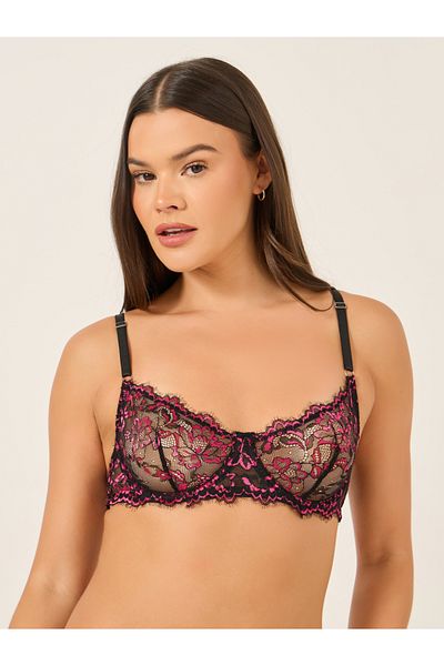 INENEMIS By Styli Lace Non Padded Wired Bra