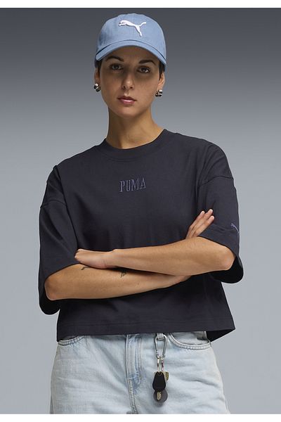 Puma Tricou grafic supradimensionat Premium Essentials pentru femei