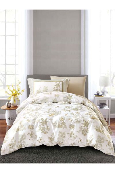 Donetella 4-piece Duvet Cover Set, Queen Size 200 X 230cm, Microfiber, (WITHOUT FILLER)