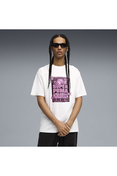 Puma Graphic Super World Tour Relaxed Tee Men