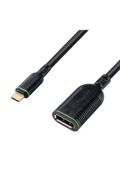 MicroConnect Adapter USB-C do DisplayPort 0,2m Czarny 8J4D8E9, MC-USBCDP-A