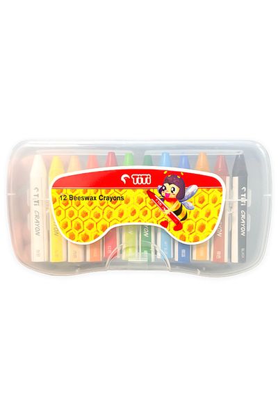 Titi Wax Crayons 12Pcs Bw12Pp