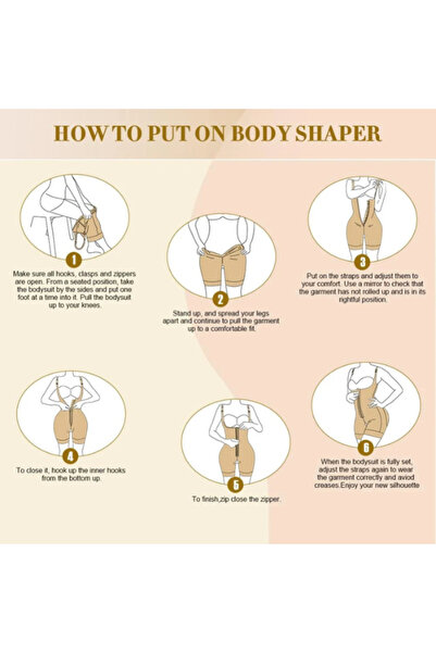 STAR SOFT A complete corset hides back fat and raises the chest