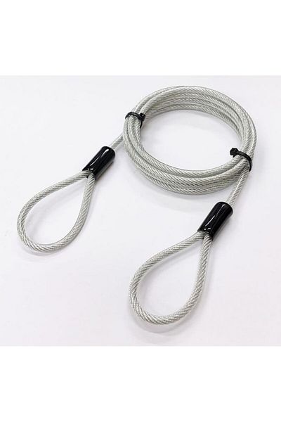 MicroConnect Sârmă de blocare cu 2 bucle ø4.5mm, 2 m, MC-LOCKWIRE2M