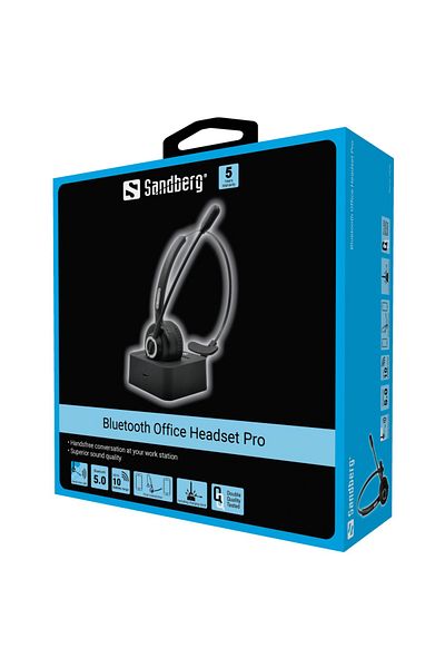 Inna marka Słuchawki Sandberg bluetooth Office Headset Pro