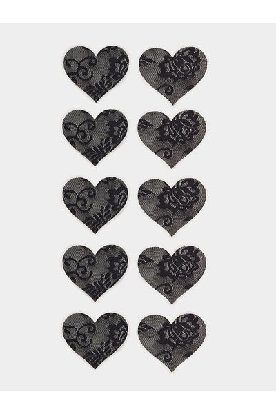 Styli Pack of 5 - Lace Heart Shape Cover