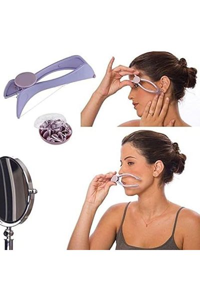 MACON Sildne Face & Body Hair Threading System – Facial Hair Remover Tool