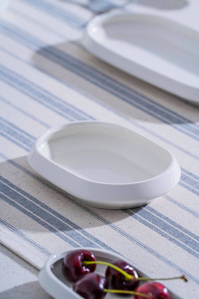 ACAR Rumi Oval Boat Plate - 13 cm