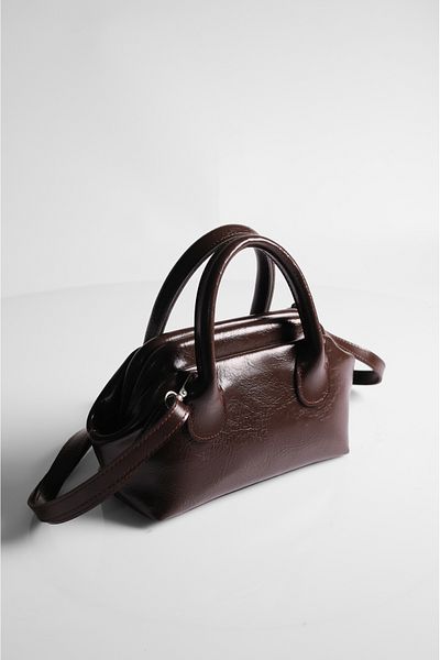 DENSİLA Women's Brown Long Strap Hand and Shoulder Bag