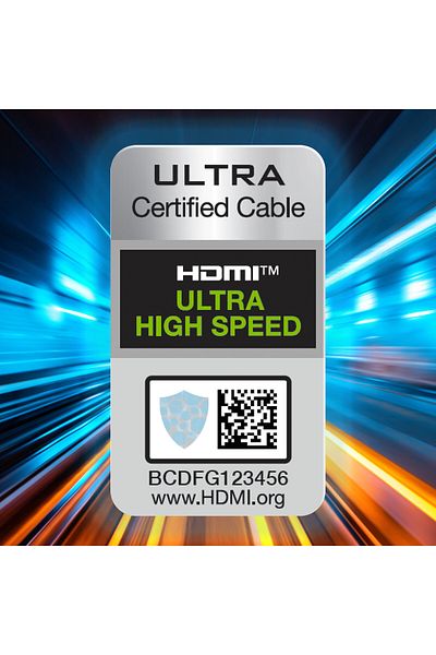 WOZINSKY Cablu HDMI 2.1 8K 60 Hz 48 Gbps 4K 120 Hz 2K 144 Hz 1 m Argintiu