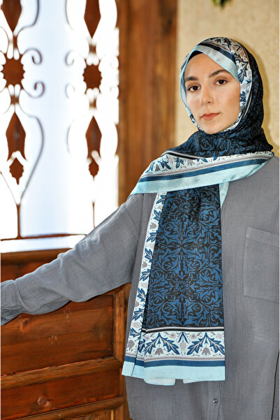 MSCARFS Hûnermend Pattern Janjan Silk Shawl