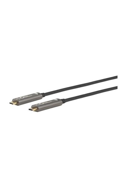 MicroConnect cablu USB-C Gen2 cu fibră optică premium