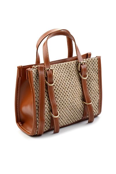 Bambi Geantă de umăr de damă bej bronz C06025100628