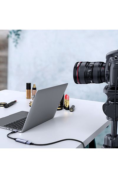 Ugreen Kabel przewód przejściówka micro HDMI - HDMI 2.1 8K 2m szary