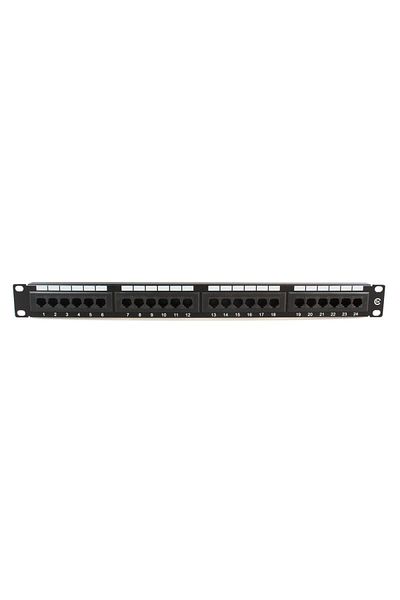 MicroConnect Panel krosowy 19" UTP CAT5e 24 porty Dual IDC, PP-003