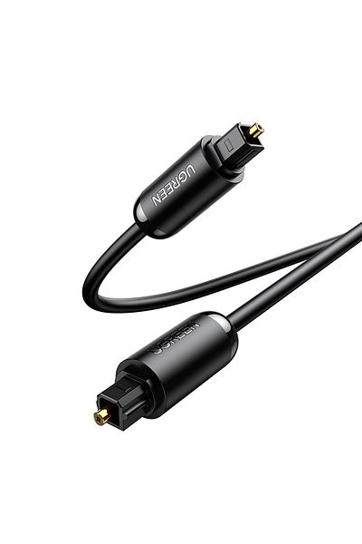 Ugreen Kabel przewód optyczny audio Toslink SPDIF 2m - czarny