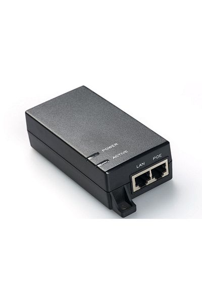 MicroConnect 15.4W 802.3af PoE Injector