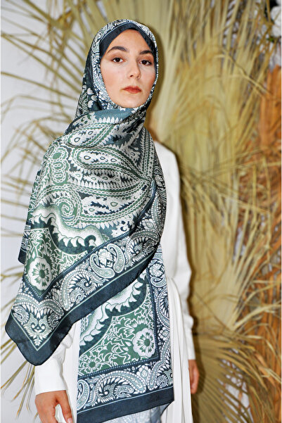MSCARFS Persian Road Pattern Janjan Silk Shawl