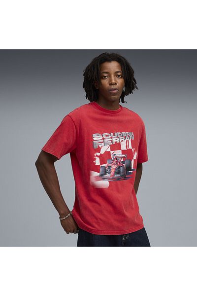 Puma Scuderia Ferrari Sportswear Graphic Tee Men