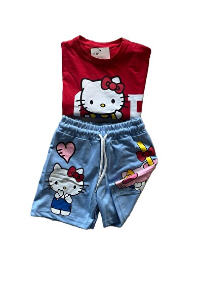 EstaKids Hello Kitty Kız Çocuk İkili Takım