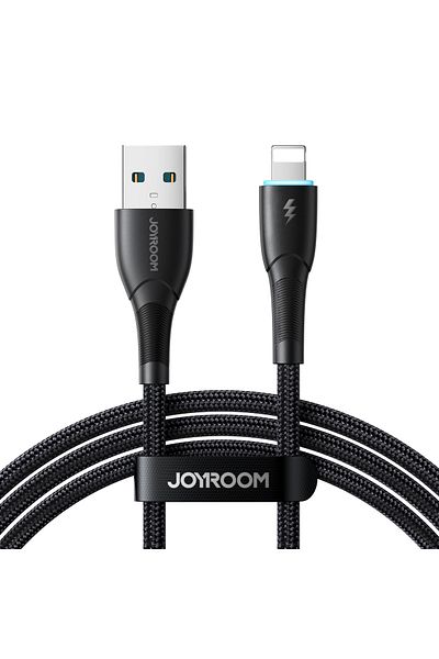 Joyroom Cablu de date pentru iPhone seria Starry USB-A - Lightning 3A 1m negru