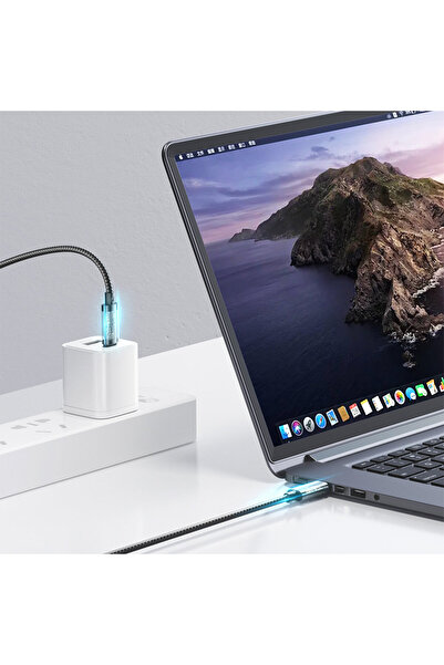 Joyroom Cablu iPhone USB - Lightning pentru încărcare și transfer de date 2.4A 20W 1.2m Albastru