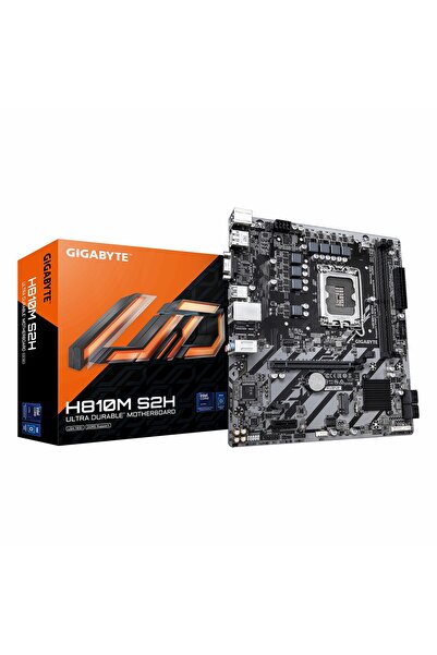 Gigabyte Μητρική πλακέτα H810M S2H, LGA1851, DDR5, mATX, Μαύρο