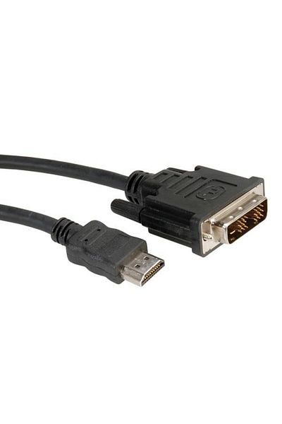 Inna marka Kabel Roline DVI (18+1) M do HDMI M 2m WZ0026, 11.04.5522