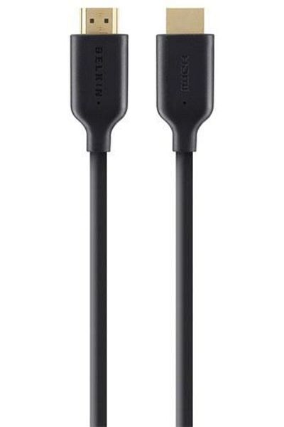 Inna marka Cablu HDMI Belkin, de mare viteză, HDMI tip A, 5 m, 3D, 10.2 Gbps, negru, F3Y021BT5M
