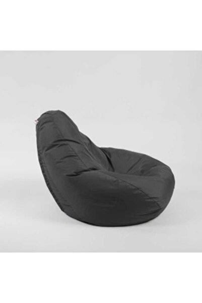 Pufrelax Fotoliu Nirvana Hobbit, Material impermeabil - Gri inchis