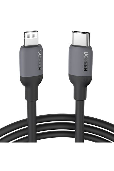 Ugreen Kabel do szybkiego ładowania iPhone USB-C - Lightning PD 20W 1m czarny