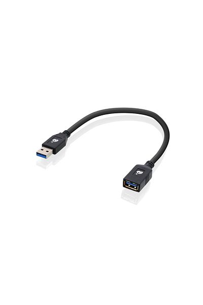 Inna marka Cablu prelungitor IOGEAR USB 3.0 mascul/femelă, 30 cm, negru, G2LU3AMF