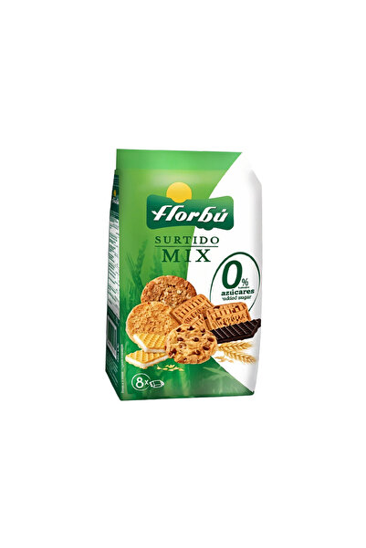 Florbu تشكيلة متنوعة من البسكويت والكوكيز الخالية من السكر - 270 غرام