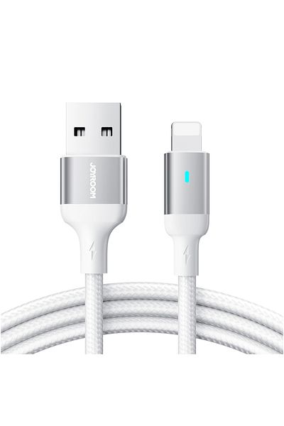 Joyroom Kabel przewód do iPhone A10 Series USB - Lightning 2.4A 1.2m biały