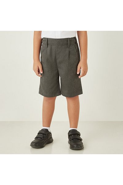 Juniors Solid Shorts with Belt Loops and Pockets