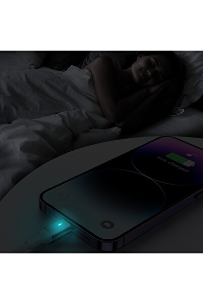 Joyroom Cablu USB pentru iPhone A10 - Lightning 2.4A 1.2m alb