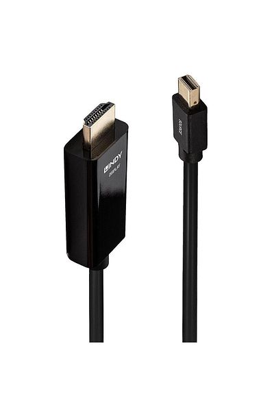 Inna marka Lindy Kabel Mini DisplayPort/HDMI 4K30 (pasywny) 3m, 36928
