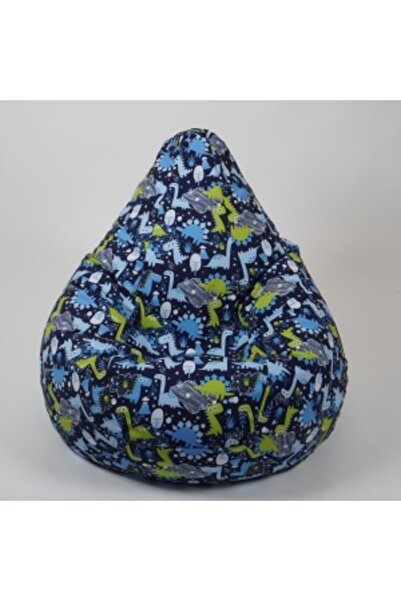 Pufrelax Children's Bean Bag Chair, Nirvana Hobbit, Waterproof, Dinosaur Print, My Little Dinosaur